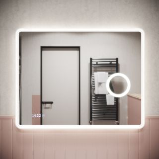 Зеркало с подсветкой Sancos Arcadia 1.0 AR1.900 90см с увеличительной линзой